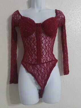 PAPERMOON   Glitter Bodysuit